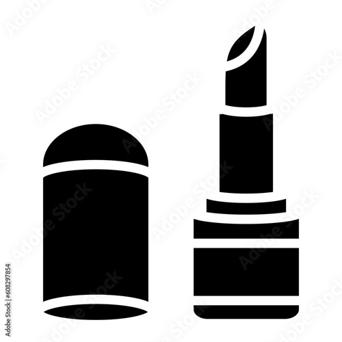 Vector Design Lipstick Icon Style