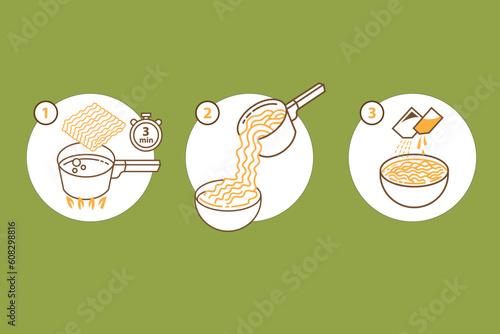 How to cook instant noodle or ramen