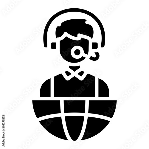 Vector Design Interpreter Icon Style
