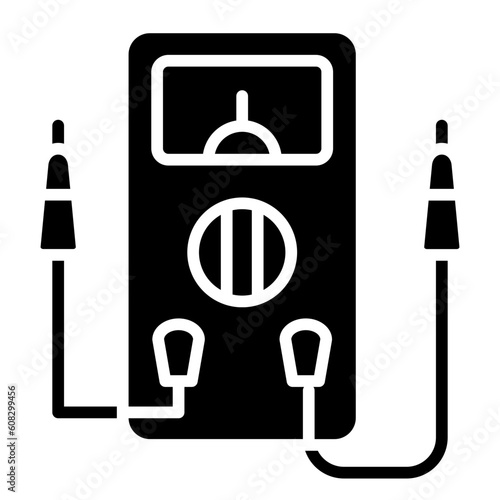 Vector Design Multimeter Icon Style