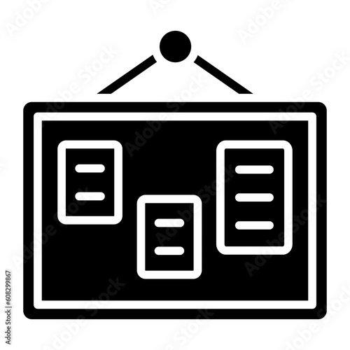 Vector Design Pinboard Icon Style