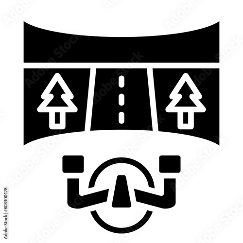 Vector Design Motion Simulator Icon Style