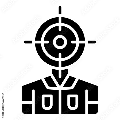 Vector Design Headshot Icon Style