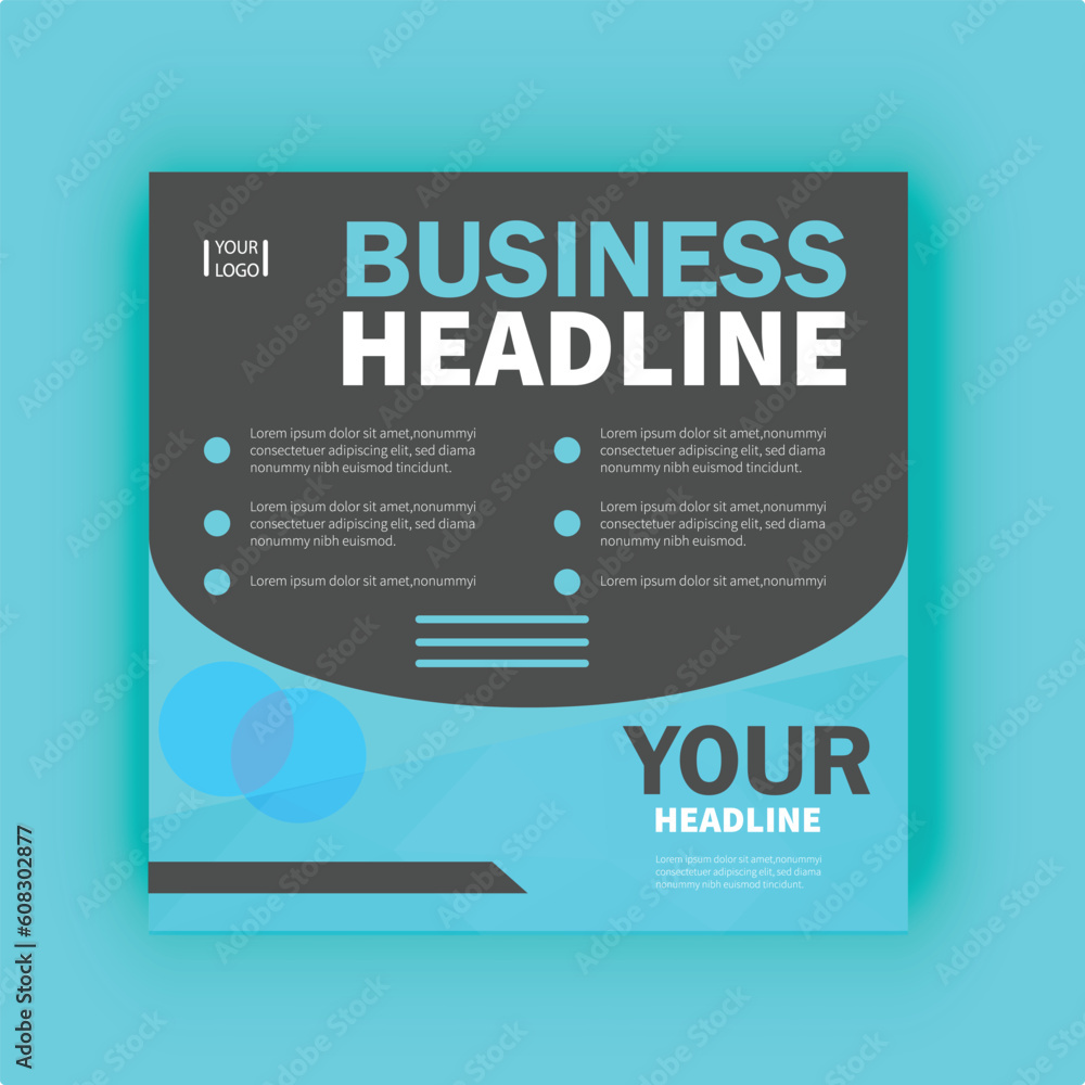 Professional business flyer design 