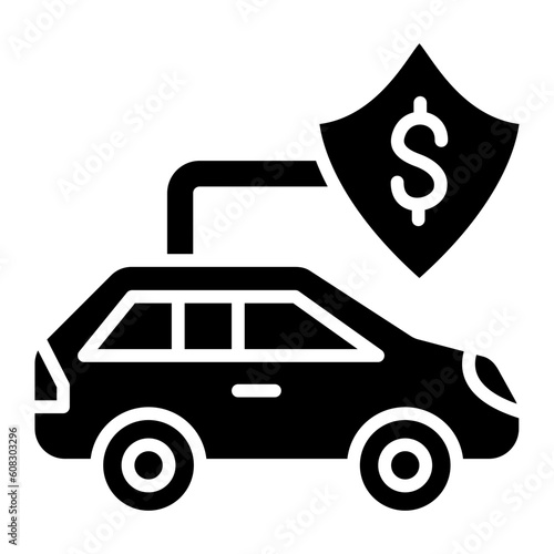 Vector Design Car Insurance Icon Style