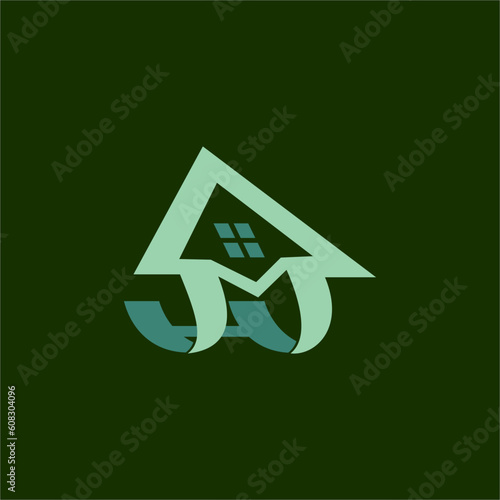 Home growth financial  aero real estate logo design vector template 