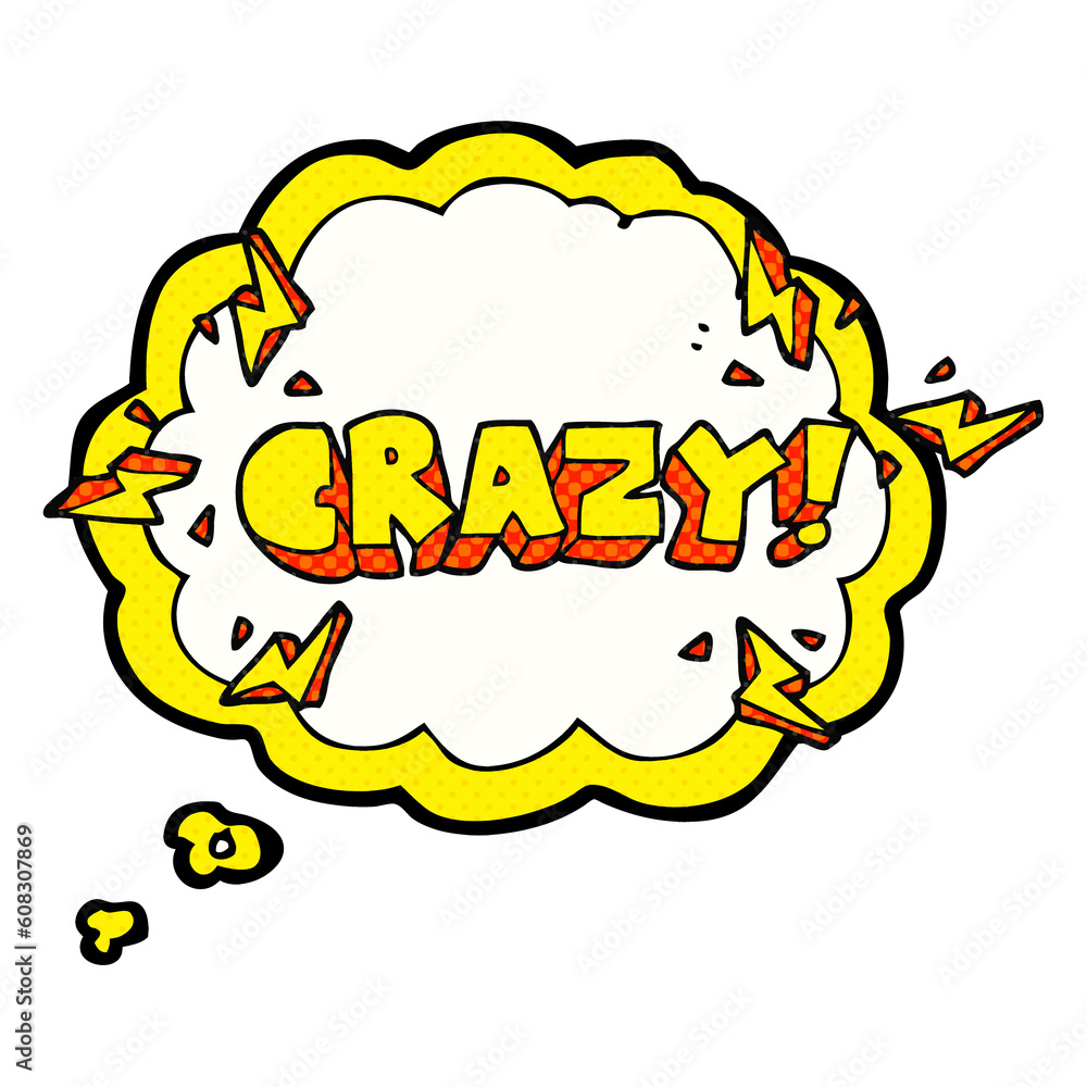 freehand drawn thought bubble cartoon shout crazy freehand drawn thought bubble cartoon shout crazy