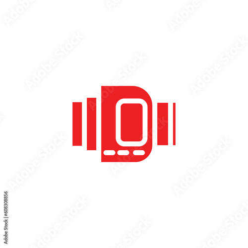Arterial Digital Healthcare Solid Icon