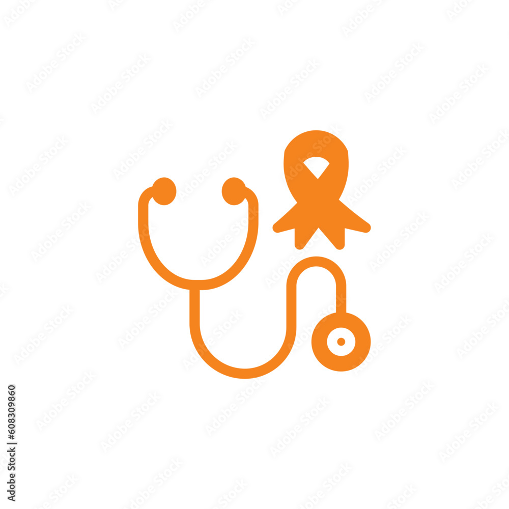 Care Health Stethoscope Solid Icon Care Health Stethoscope Solid Icon