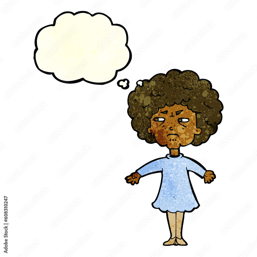 cartoon bitter old woman with thought bubble cartoon bitter old woman with thought bubble