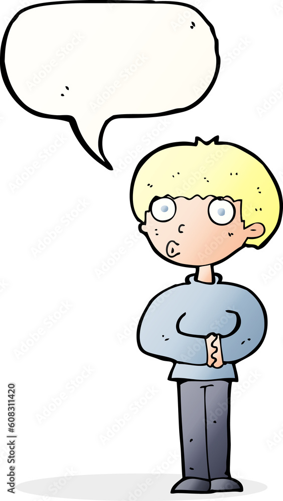cartoon curious man with speech bubble cartoon curious man with speech bubble