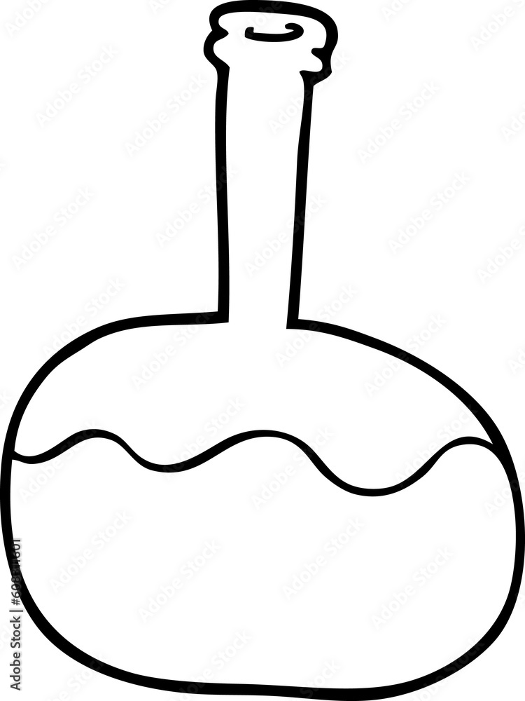 line drawing cartoon experiment potions line drawing cartoon experiment potions