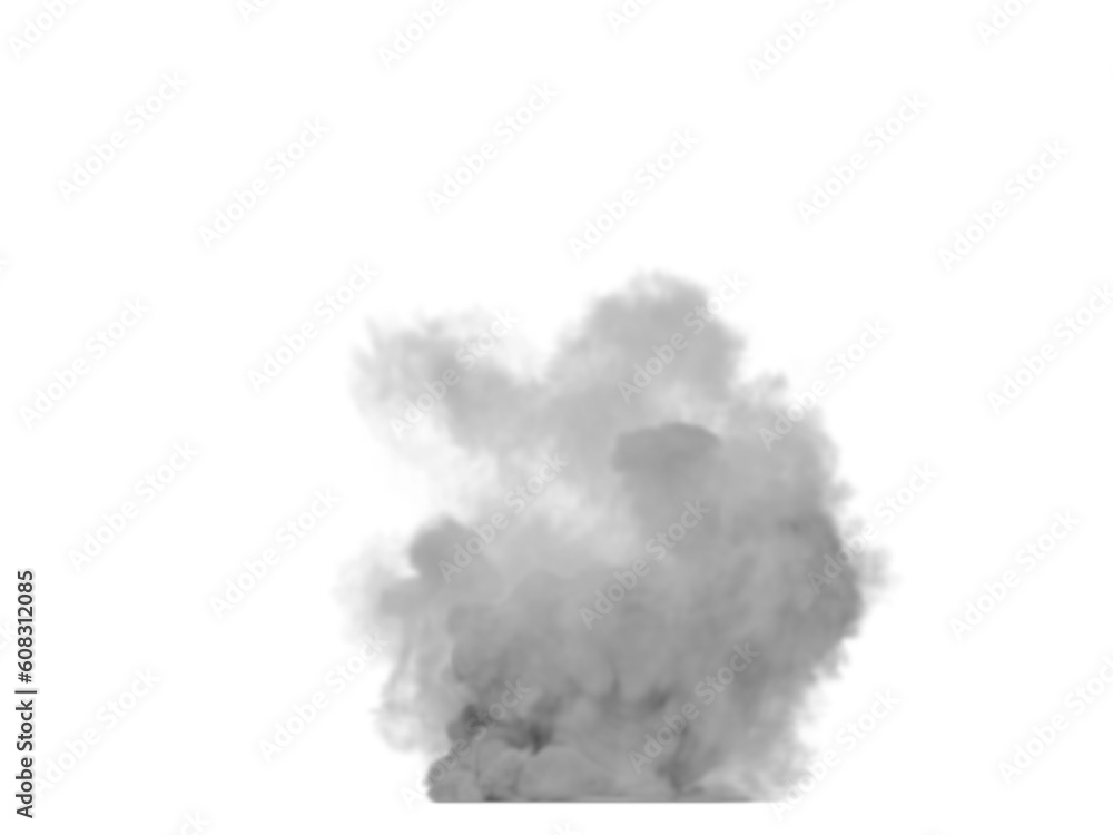 Smoke on transparent background - Flame, smoke, smoking, fire, isolated	
