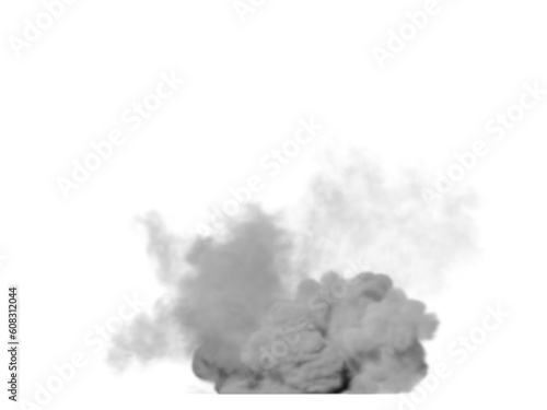 Smoke on transparent background - Flame, smoke, smoking, fire, isolated 