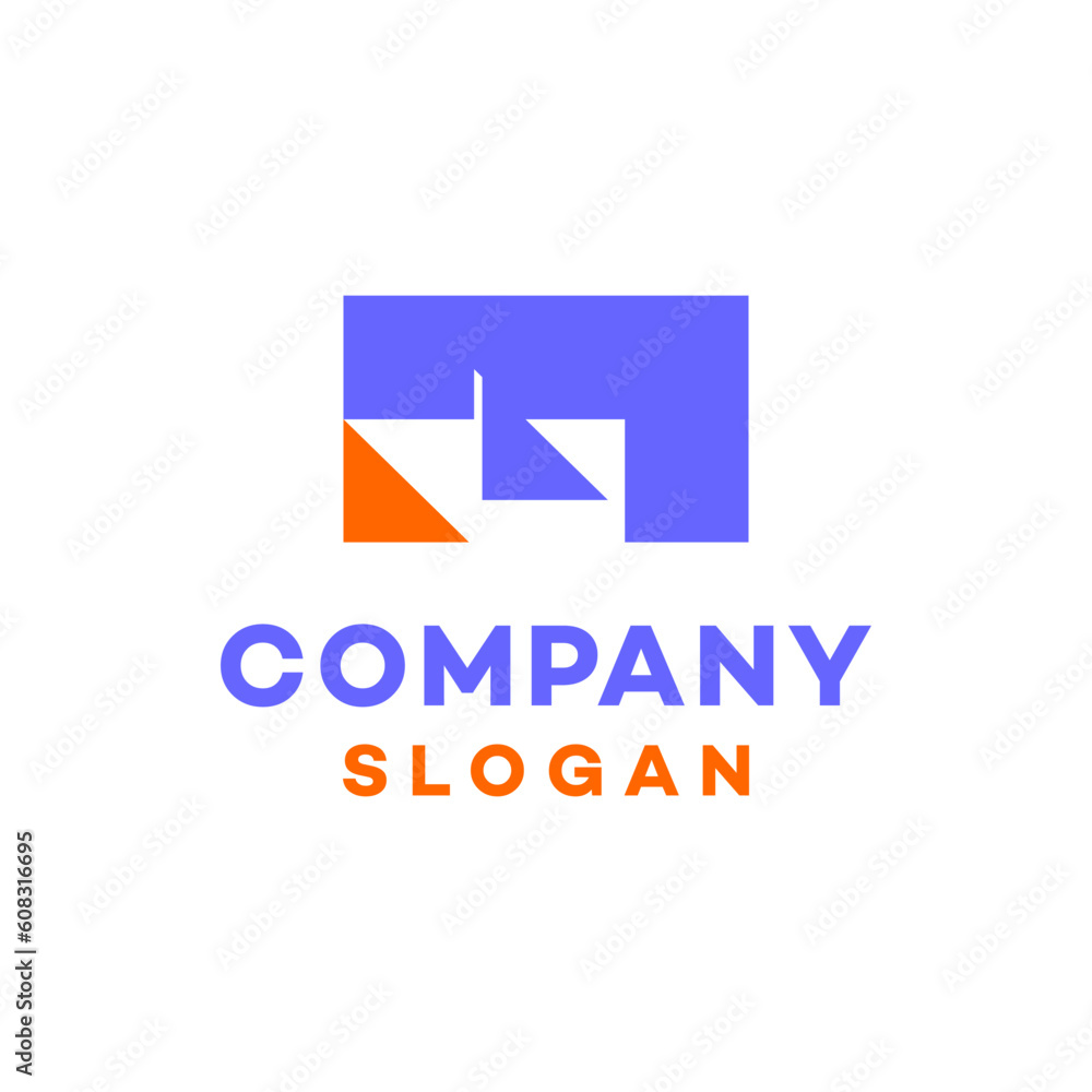 Letter E F geometric logo design vector template editable Letter E F geometric logo design vector template editable