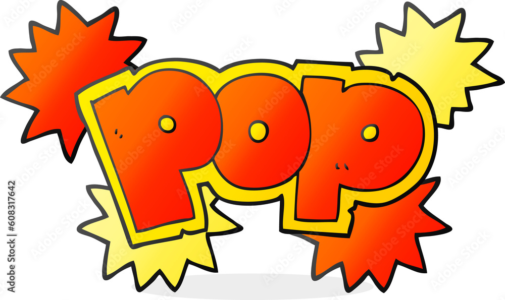 freehand drawn cartoon pop explosion symbol freehand drawn cartoon pop explosion symbol