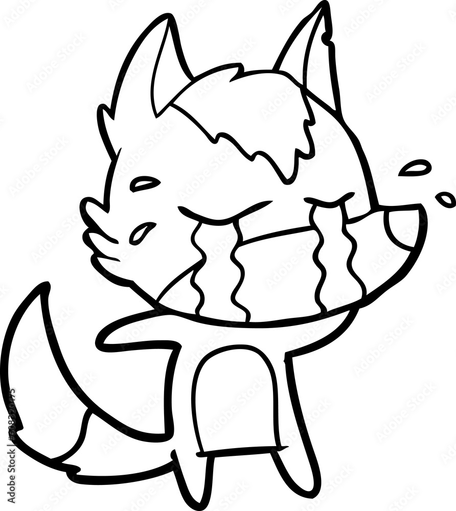 cartoon crying wolf cartoon crying wolf