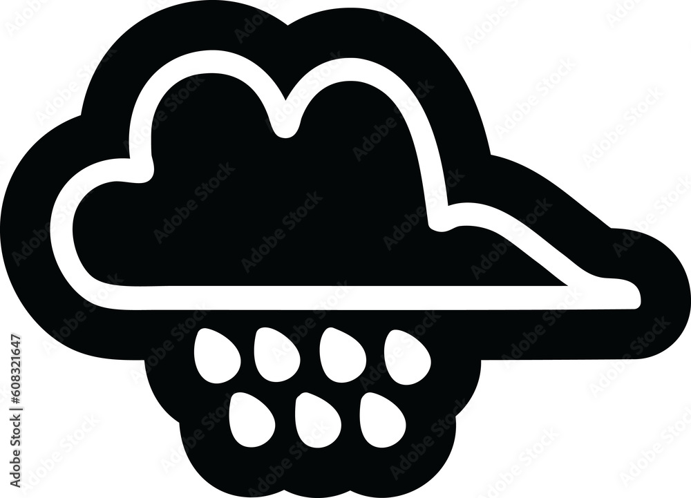 rain cloud icon symbol rain cloud icon symbol