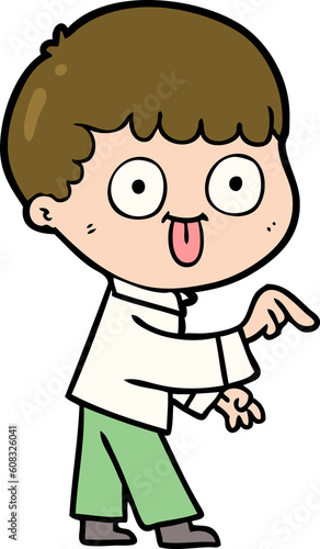 Wallpaper Mural cartoon man staring Torontodigital.ca