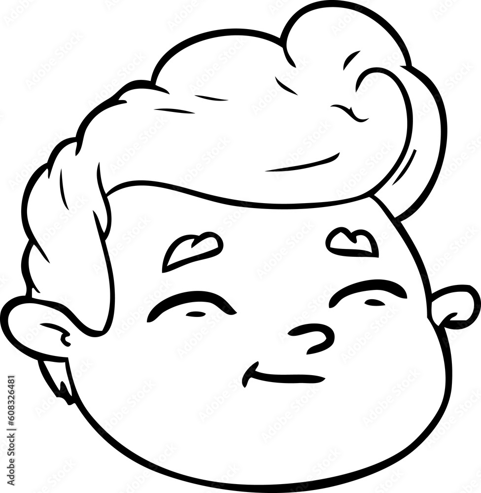 cartoon male face cartoon male face