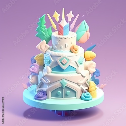 Birthday Cakes Generative AI