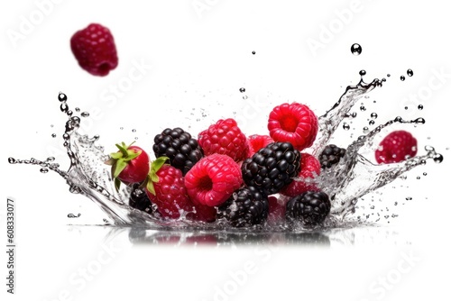stock photo of water splash flying through the air Food Photography