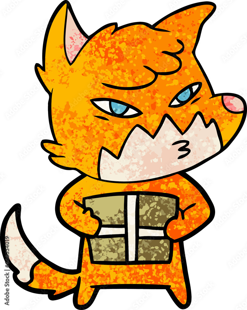 clever cartoon fox clever cartoon fox