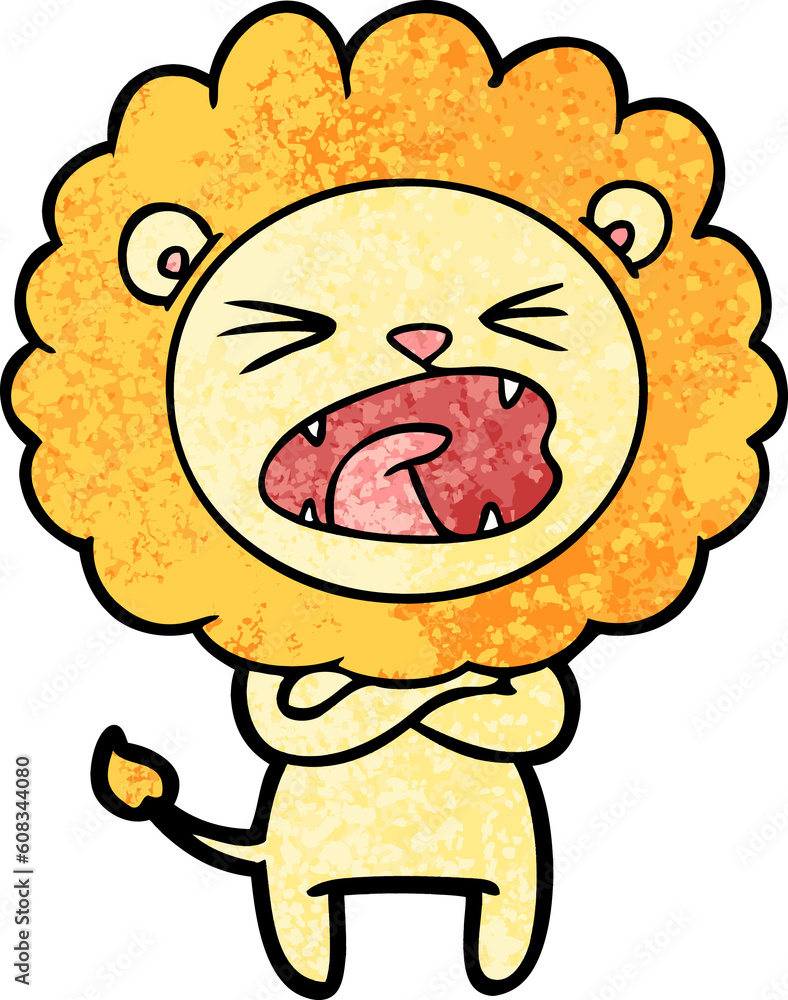 cartoon angry lion cartoon angry lion