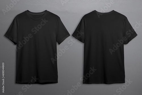 black t shirt