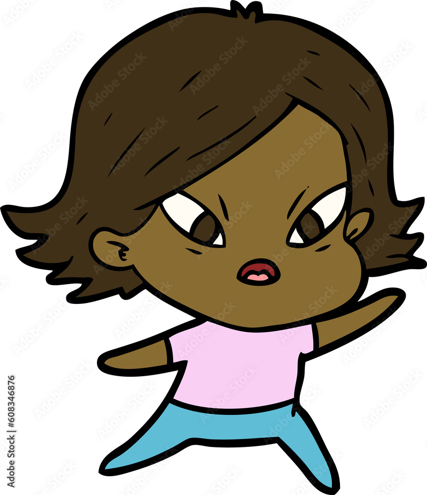cartoon stressed woman cartoon stressed woman