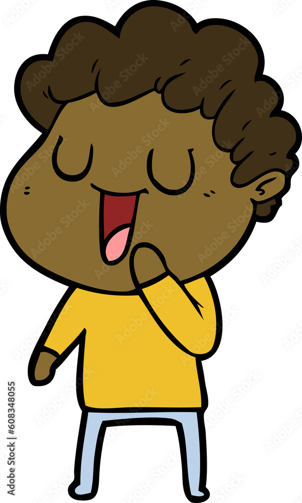 laughing cartoon man laughing cartoon man