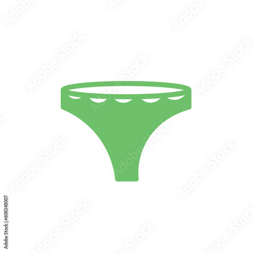 bra lingerie underpants solid icon