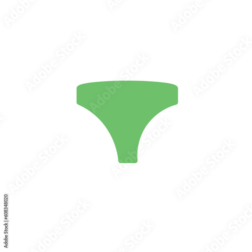 bra lingerie underpants solid icon