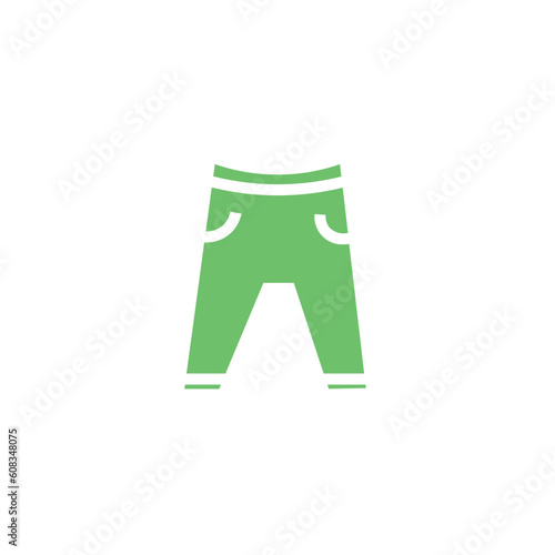 pant safety trousers solid icon