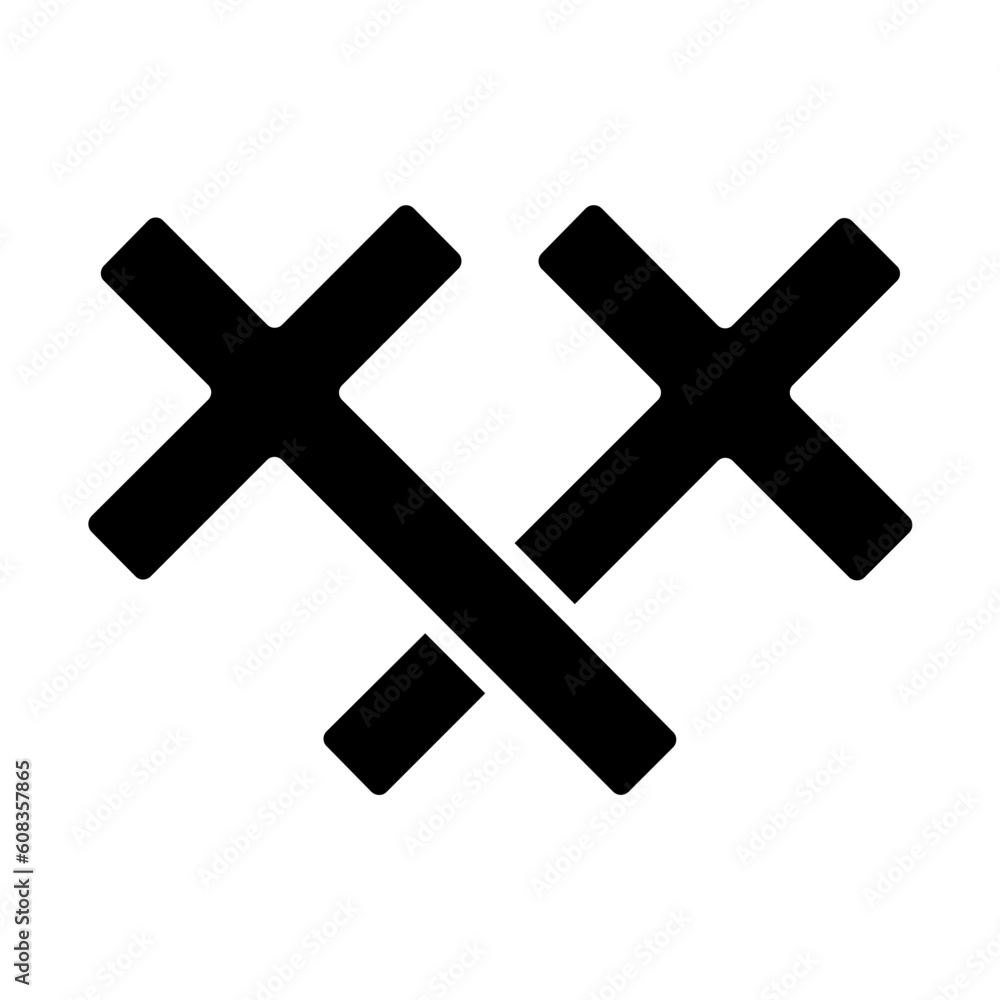 Obraz premium salib icon