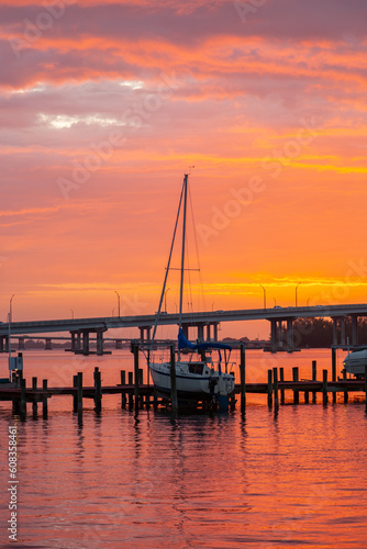 Florida Sunset on the Water