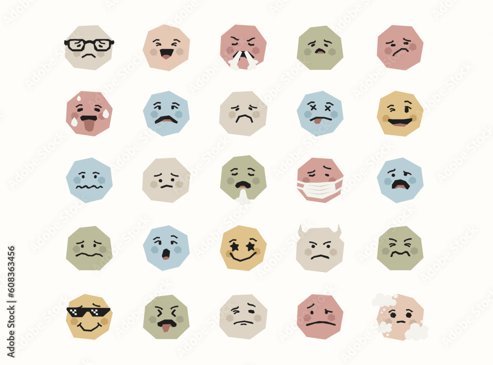 Minimal Emotions Illustration Minimal Emotions Illustration