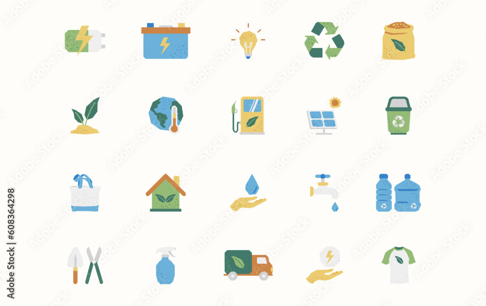 Obraz premium Ecology Illustration