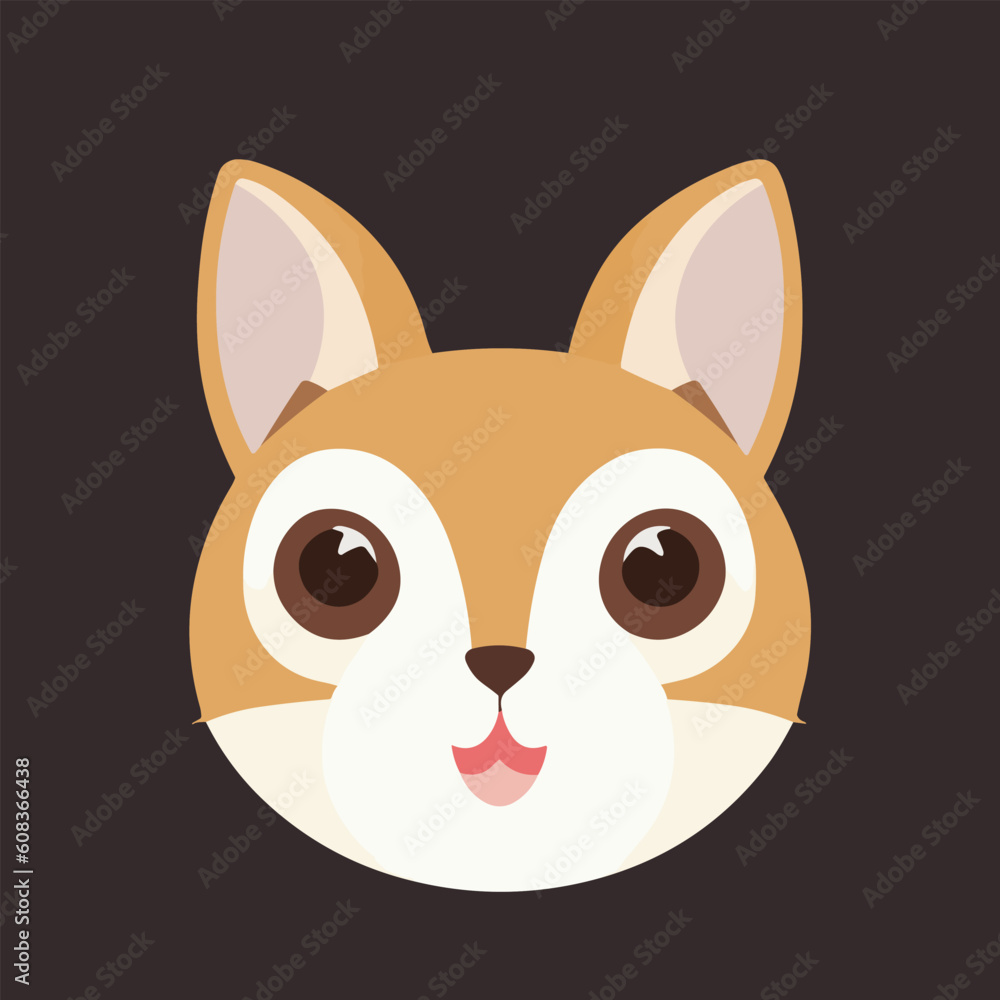Cute vector illustration of a squirell. Great cartoon character Cute vector illustration of a squirell. Great cartoon character