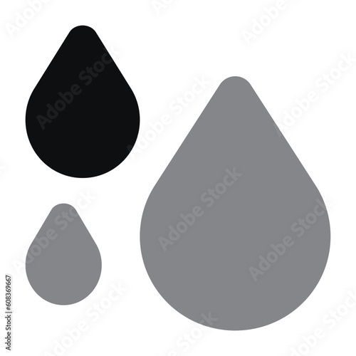 water droplets icon