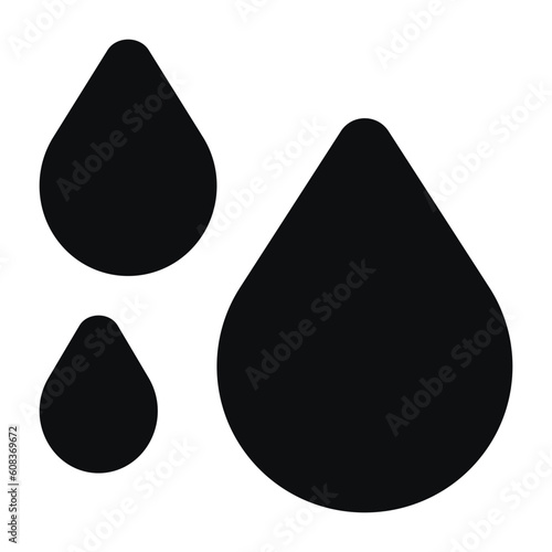 water droplets icon