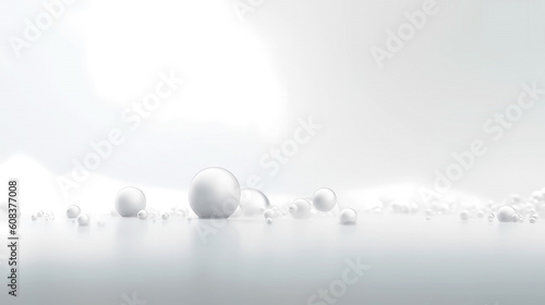 Beautiful background blurred image in white tones.