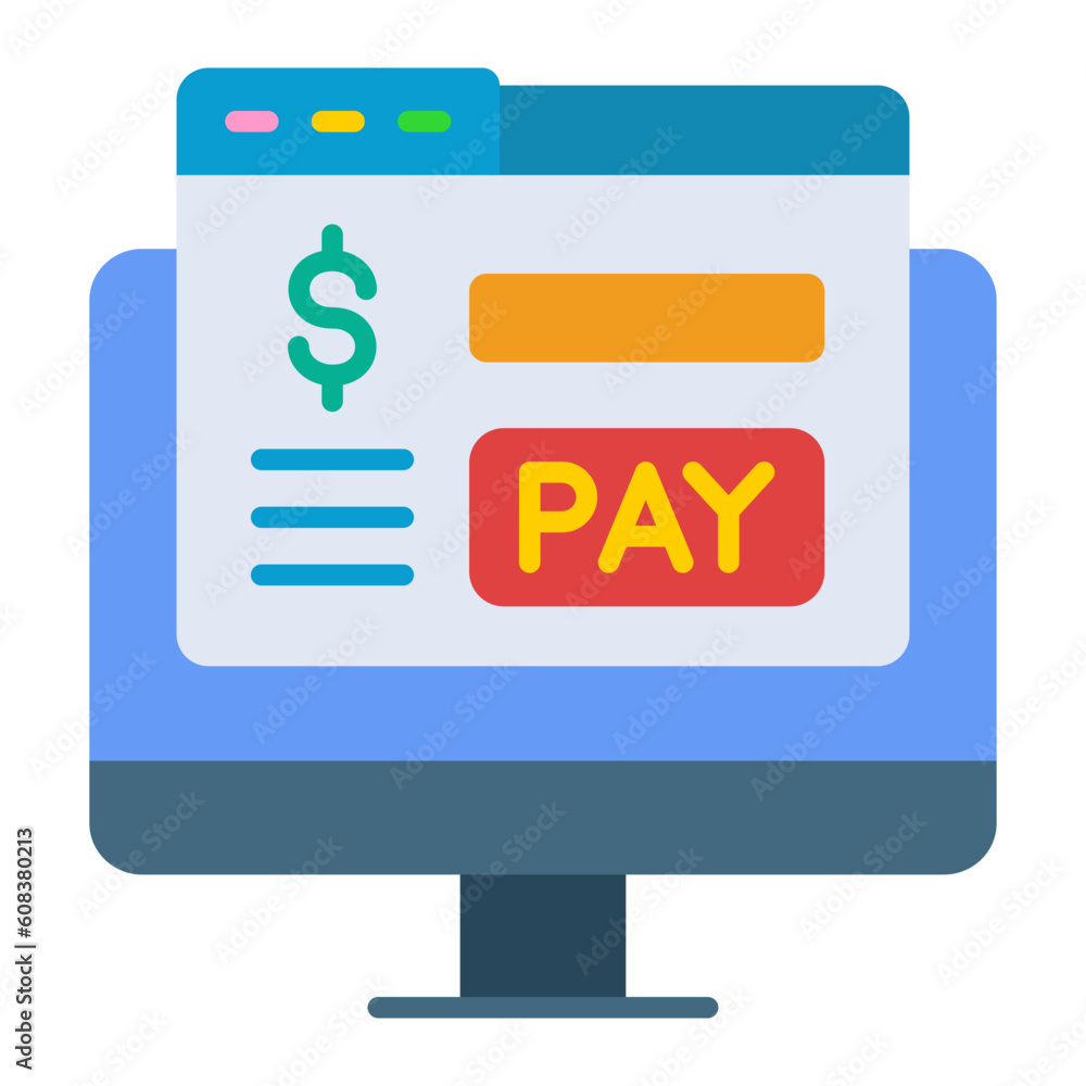 Online Payment Icon Online Payment Icon