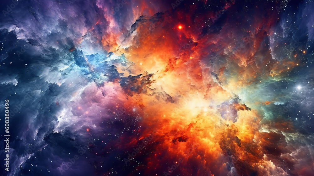 Naklejka premium Various Color Splashes 