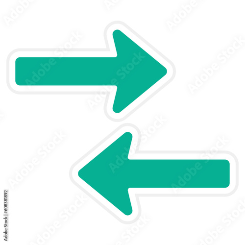Opposite Arrows Icon