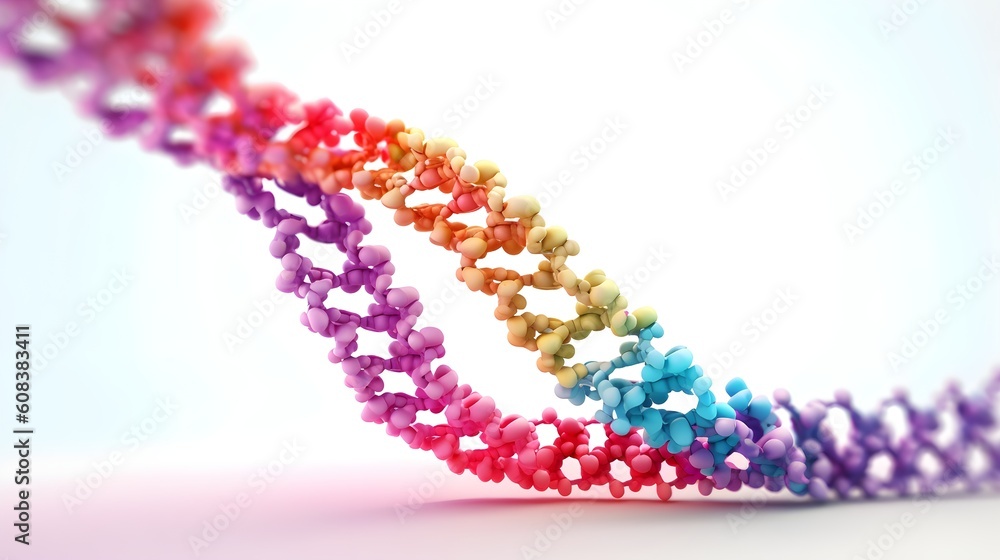 3d render of dna background 3d render of dna background