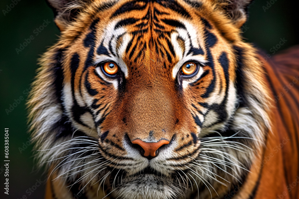 portrait of a tiger