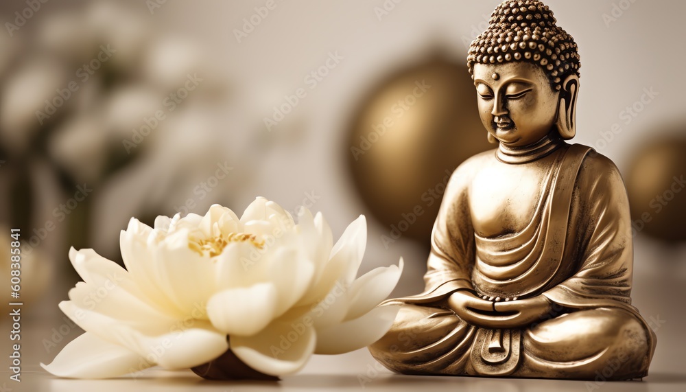 Statuette of a meditating Buddha Statuette of a meditating Buddha