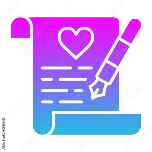 Wedding Contract Icon
