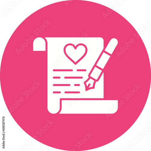 Wedding Contract Icon